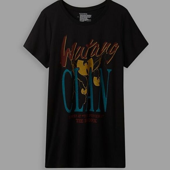 New Torrid WuTang Clan Crew Neck Tee Black 4XL - Picture 5 of 8